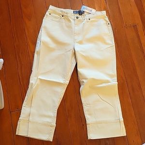 Womens Chico denim Mustang Jean CP Raffia. Sz 1.5